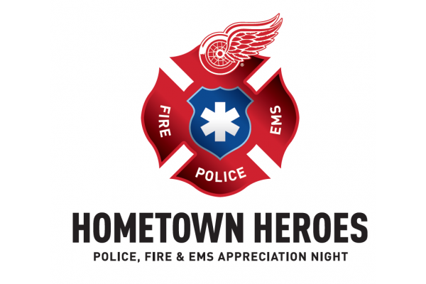Detroit Red Wings Hometown Heroes - Michigan FOP