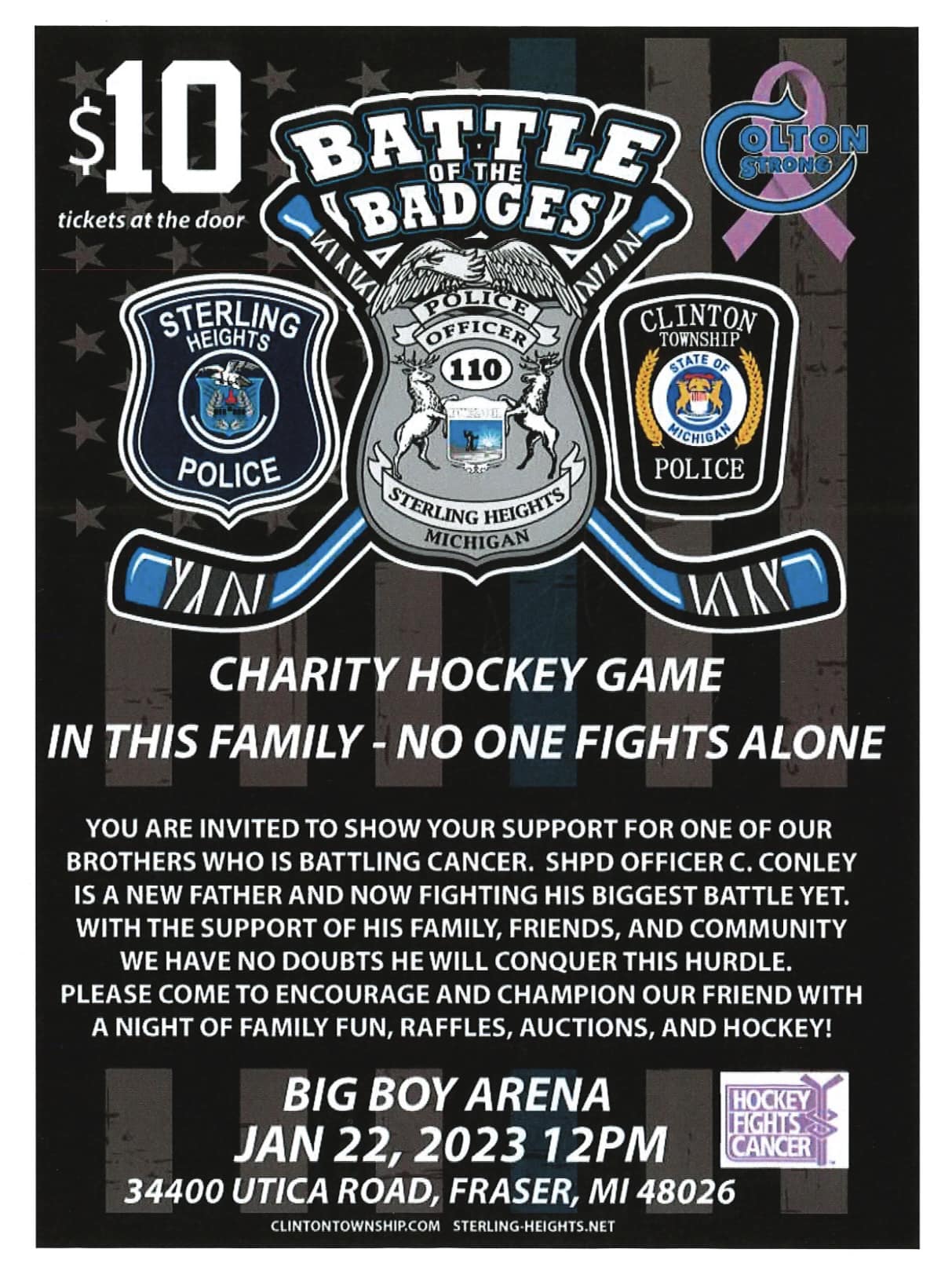 Battle of the Badges Michigan FOP